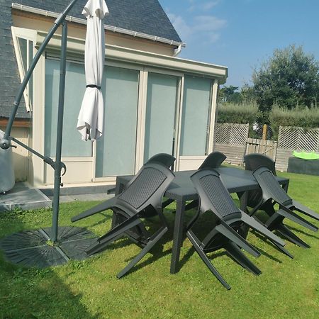 Perle Beach, Petite Maison Situee En Bord De Plage, Piscine. Guidel Exterior foto